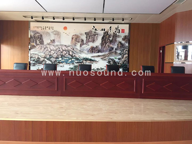 湖北省黃岡市羅田縣栗子坳小學(xué)報告廳吸音工程